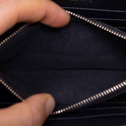 Prada Portafoglio  Zippy Saffiano Nero