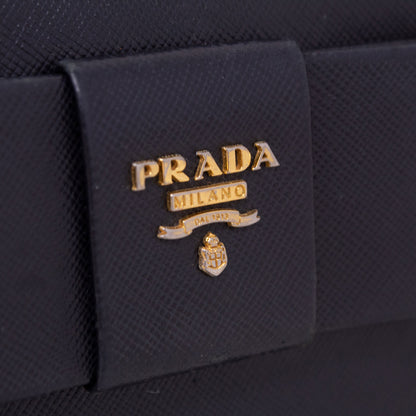 Prada Portafoglio  Zippy Saffiano Nero