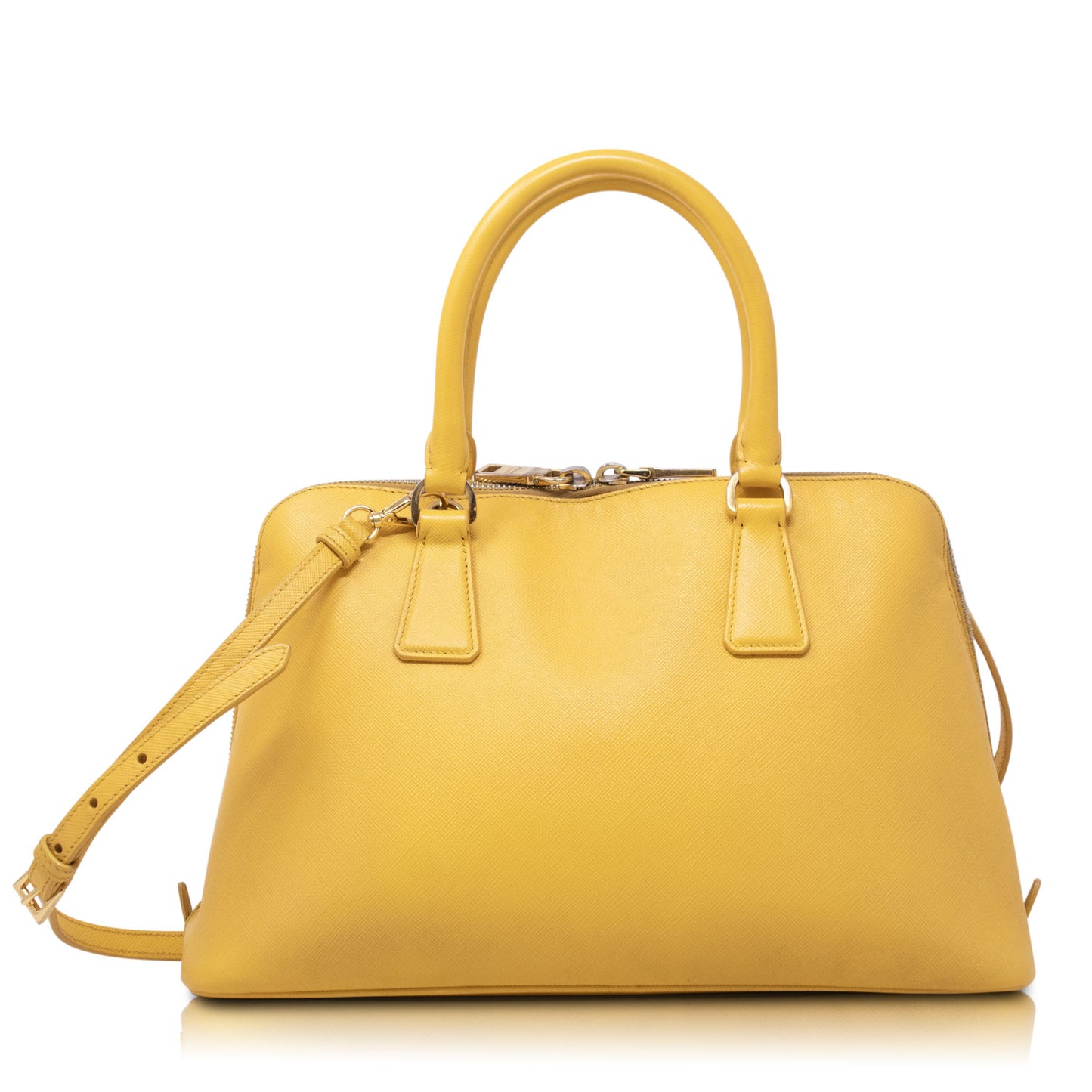 Prada Promenade Saffiano Gialla