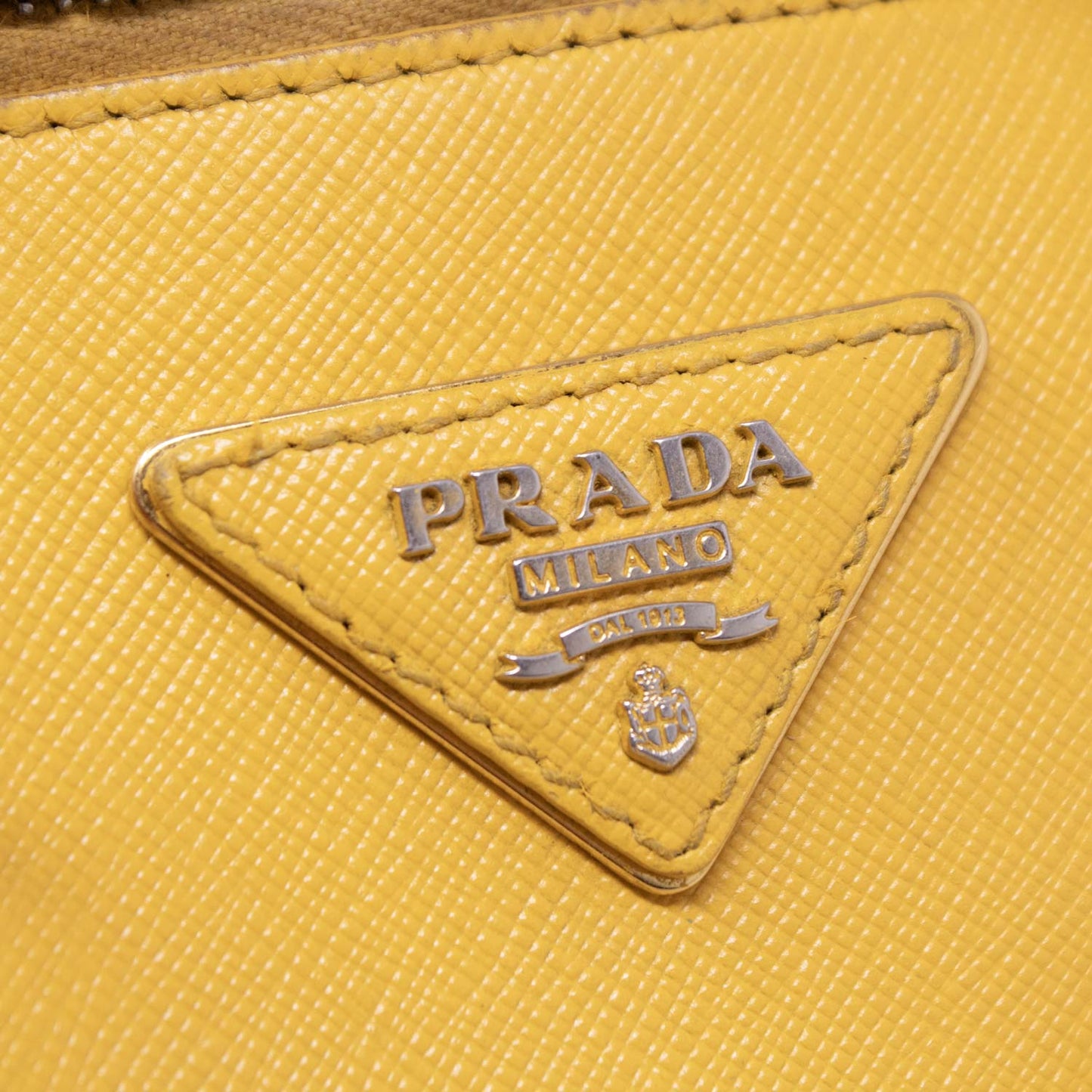 Prada Promenade Saffiano Gialla