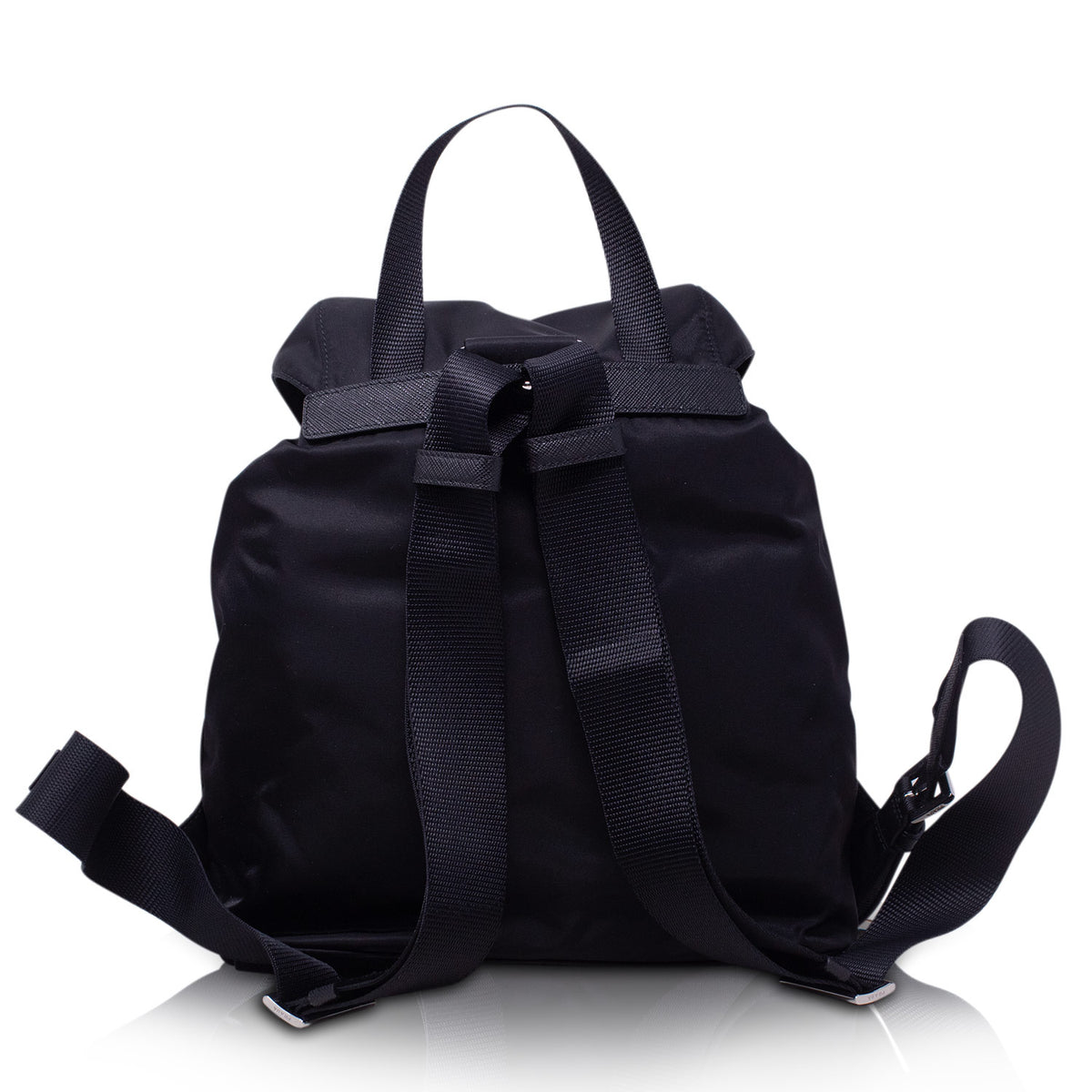 Prada Vela Black Backpack
