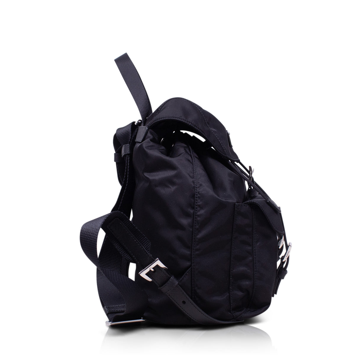 Prada Vela Black Backpack