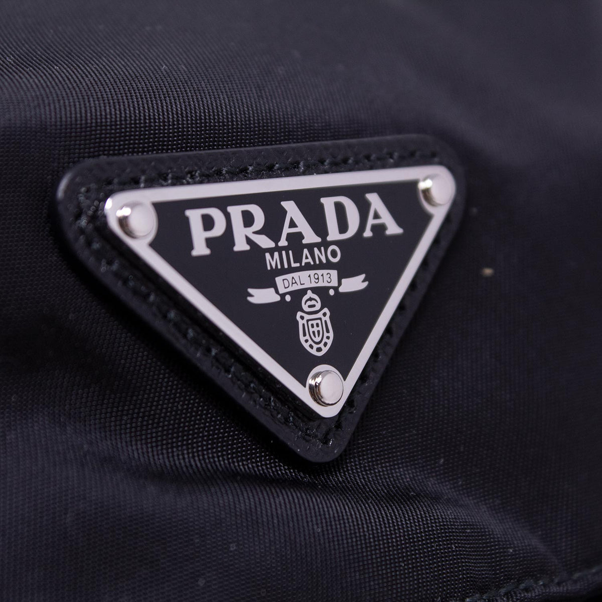 Prada Vela Black Backpack