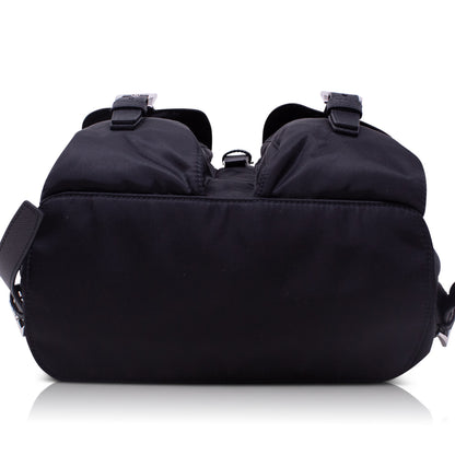 Prada Vela Black Backpack