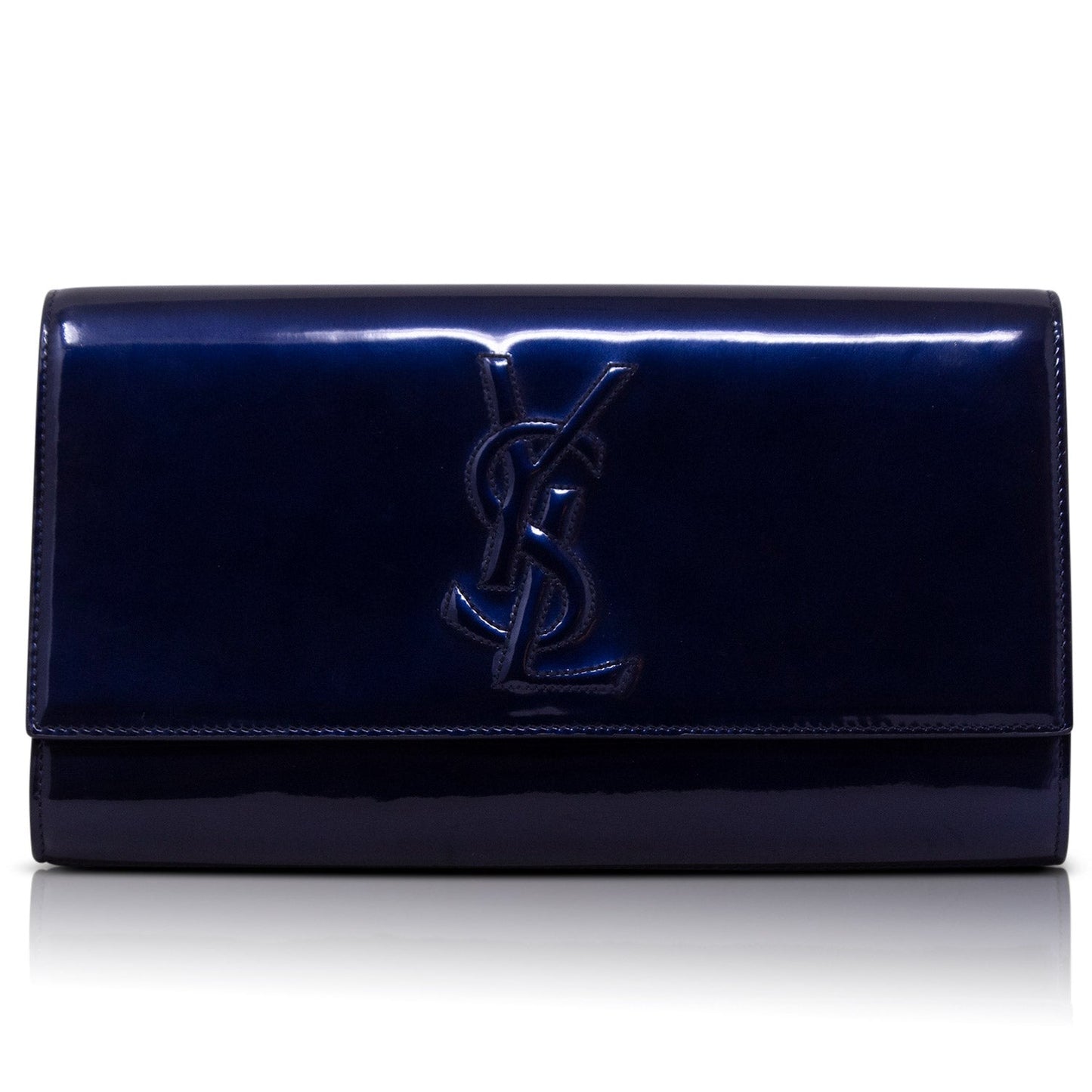 Saint Laurent Clutch Belle du Jour Blu