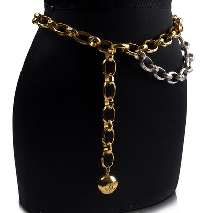 Chanel Cintura 1993 CC Ball & Chain