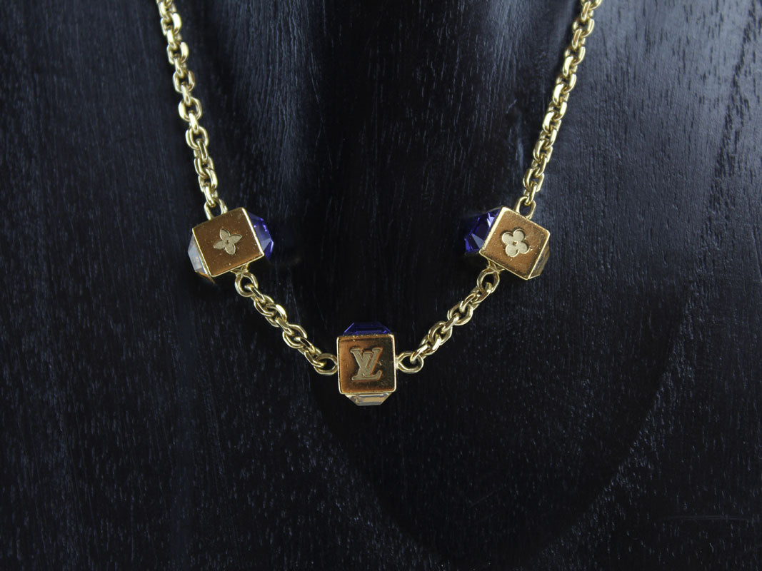 Louis Vuitton Gamble Multicolor Collana e Orecchini
