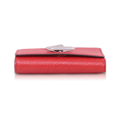 Louis Vuitton Twist Epi Compact Wallet Red